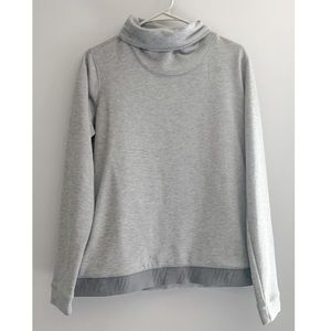 NIKE grey turtle neck sweatshirt